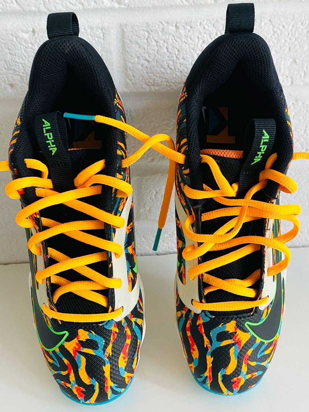 Nike Nike x Travis Kelce Cleats Alpha Menace 4 Shark '90s Fashion' Sneakers 5.5Y